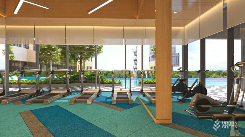 Phòng Gym hiện đại UrbanGreen Thủ Đức